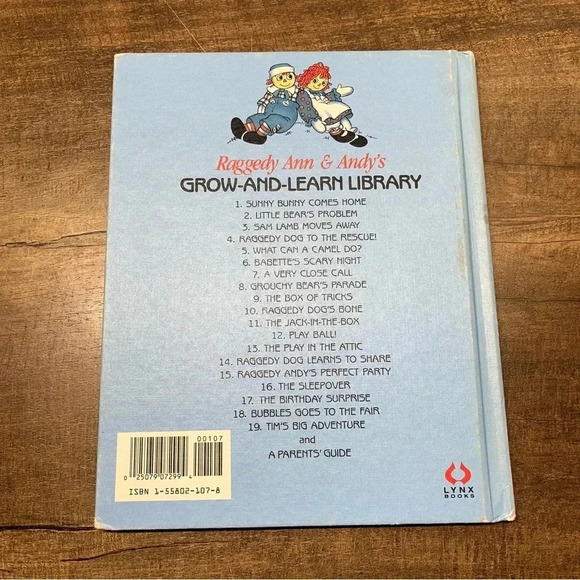 Raggedy Ann & Andy's Grow-and-Learn Library Books (5,6,7) x3 Hardcover 1988 - Picture 10 of 12